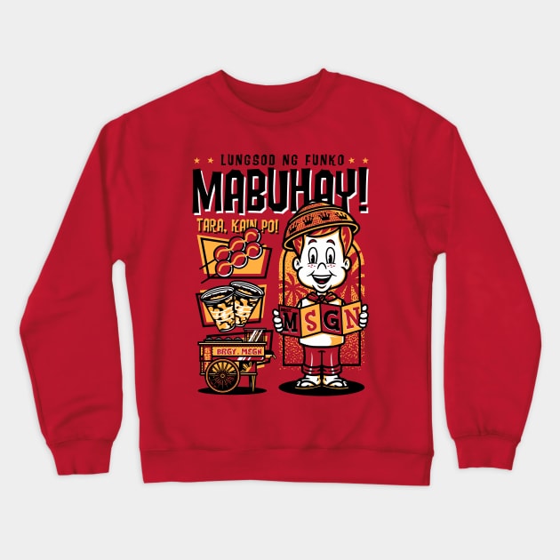 Lungsod Ng Funko Crewneck Sweatshirt by KDNJ